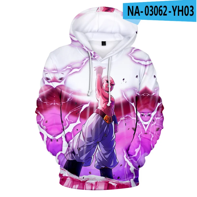 

Dragon Ball Z Jacket Hoodie Harajuku Anime Dragon Ball Hoodie Sweatshirt 3D Print Clothes Pullovers Boys/Girls Kids