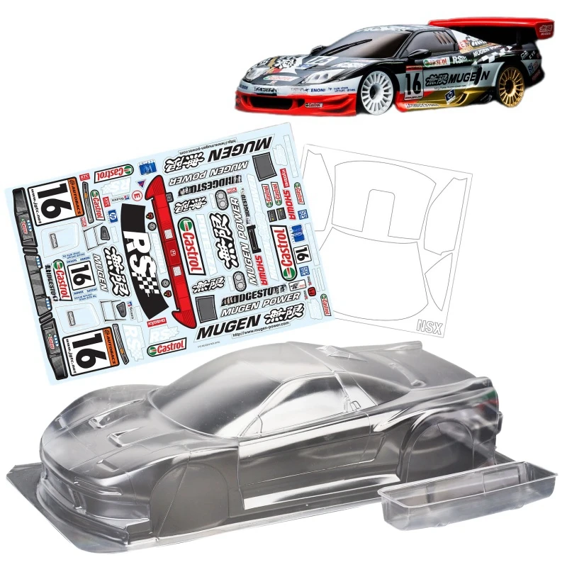 

TC085 1/10 Honda NSX RC корпус для дрифта, 257 мм шасси Tamiya TT01 TT02