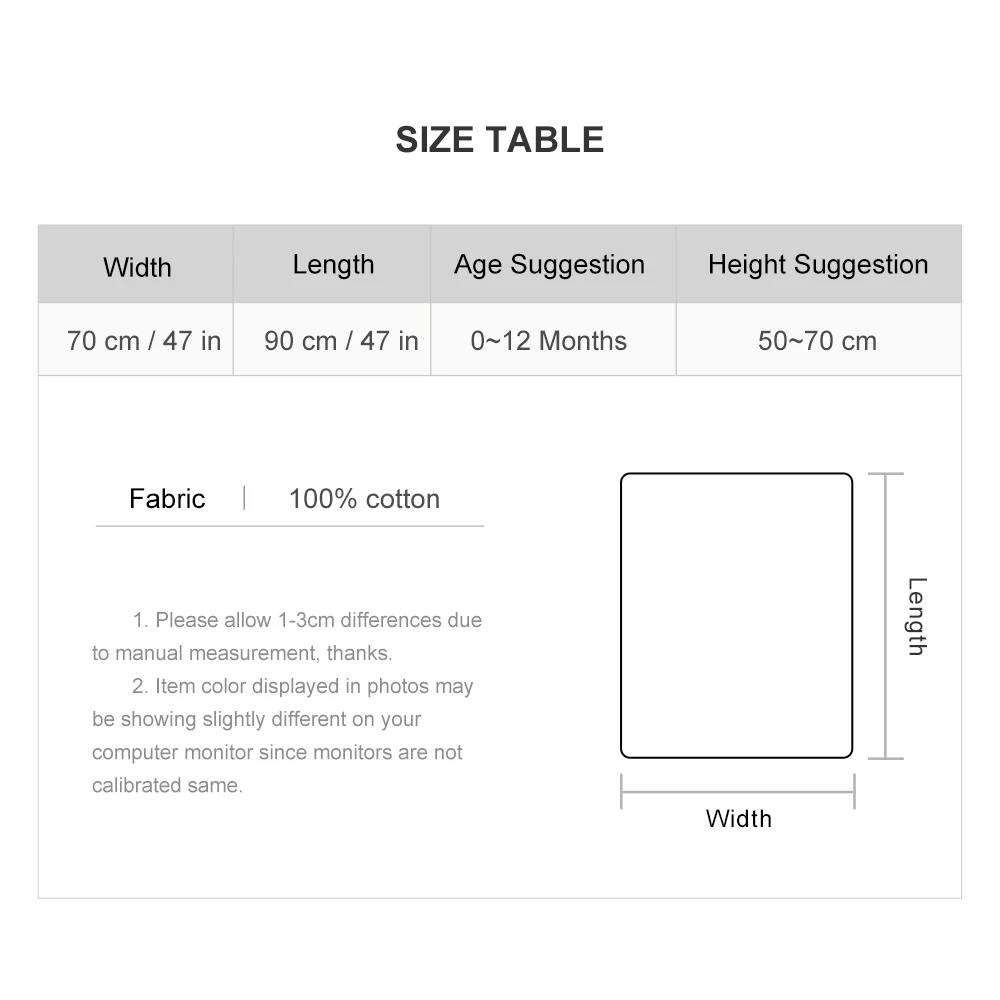 Baby Changing Mat 70*90Cm Waterproof Absorbent Diaper Changing Pad Crib Nappy Pad Portable Foldable Children'S Mat For Travel