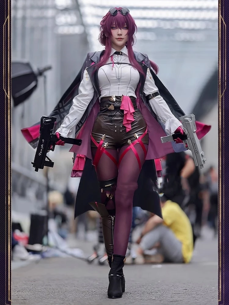 

Game Honkai: Star Rail Kafka Cosplay Costume Anime High Quality Uniforms Women Role Play Clothing Carnival Party Suit Stock