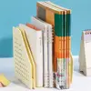 Bookshelf Retractable File Holder File Organizer Foldable Desktop Bookend Creative Adjustable File Storage Rack Magazine 3