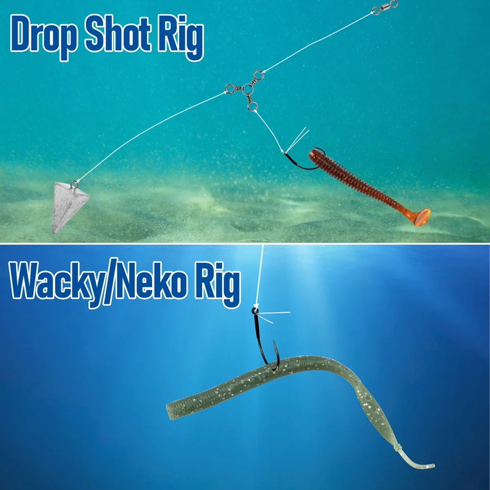 Wacky Rig Rig Setup For Bass Fishing Neko Rig Texas Rig Wacky Worm