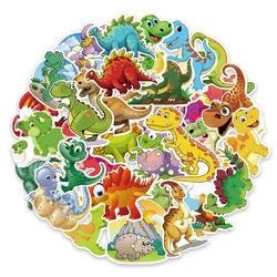 Lot de 10, 30 ou 50 pièces d'autocollants en forme de dinosaure, Graffiti, Animal amusant, mignon, tasse d'eau, jouets pour enfants, décoration pour ordinateur portable, Diy bricolage 