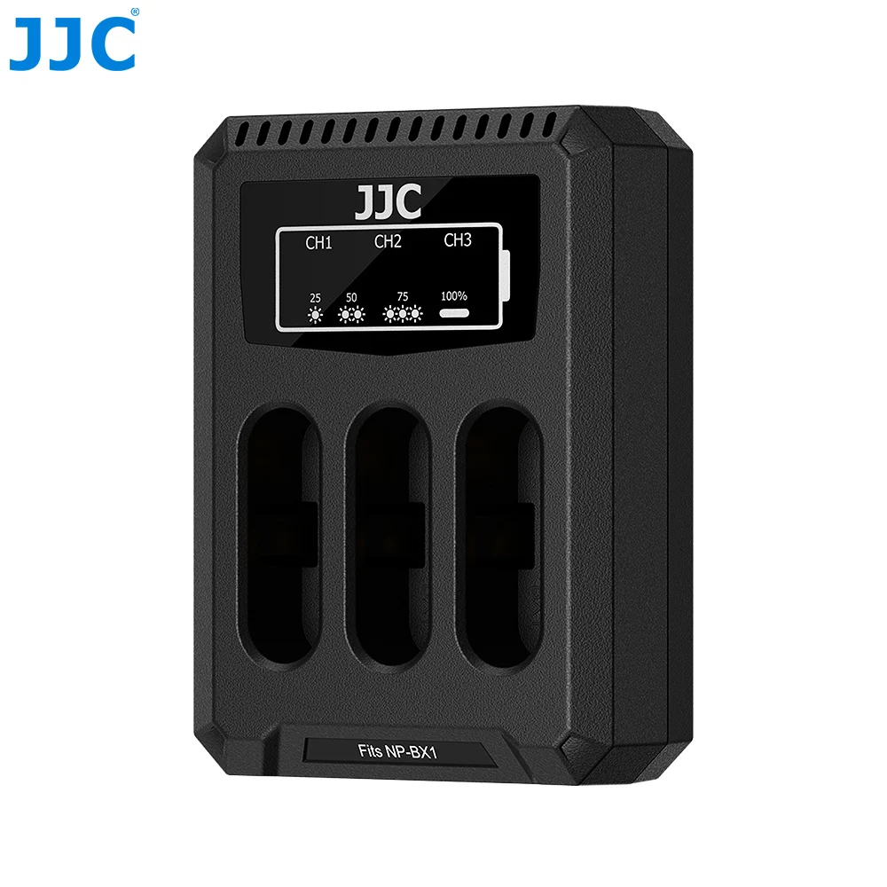 JJC NP-BX1 배터리 충전기 타입-C-USB A 케이블  ZV-1 II RX100 VII RX100 VI RX100 V RX100 IV RX100 III RX100 II DSC-HX80용