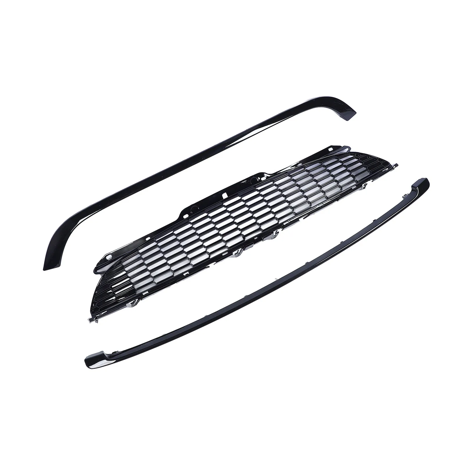 Griglia per rene anteriore nero lucido 3 pezzi per Mini Cooper S R55 R