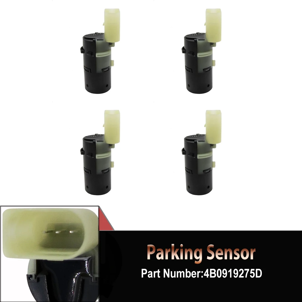 

4Pcs PDC Car Parking Sensor For A4 B6,8E2 8E5 B7 A6 4B,C5 Allroad RADAR SYSTEM 4B0919275C 4B0919275D