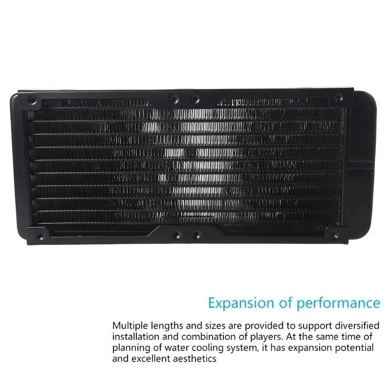 31BA reiner Aluminium-Heizkörper, 10 Rohre, Aluminium-Wärmetauscher, Flüssigkeitskühlungs-Kühlkörper – Detail 8