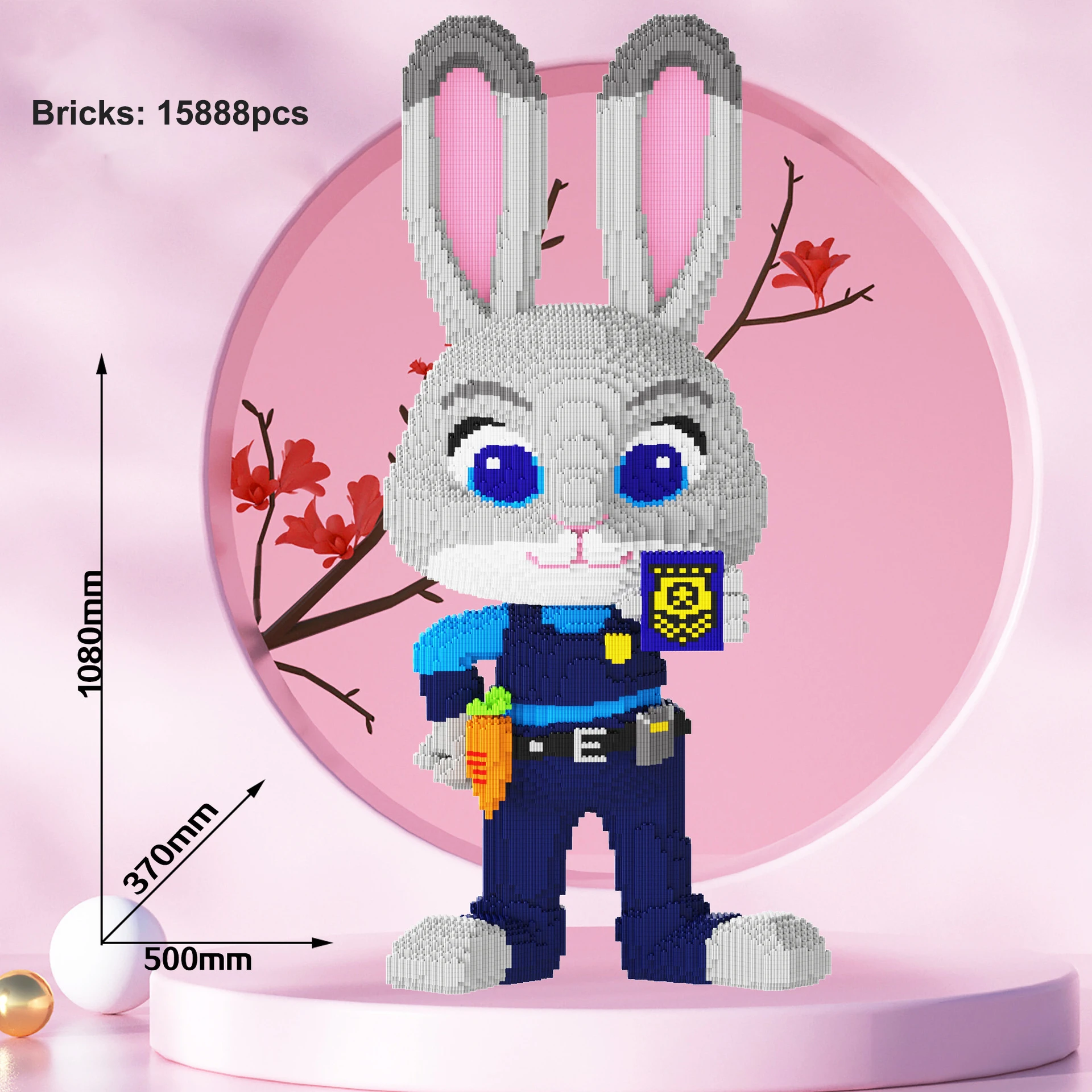 Personagens da disney zootopia e mini-bloco de diamantes, brinquedos para  crianças, de aniversário, especialistas da disney - AliExpress