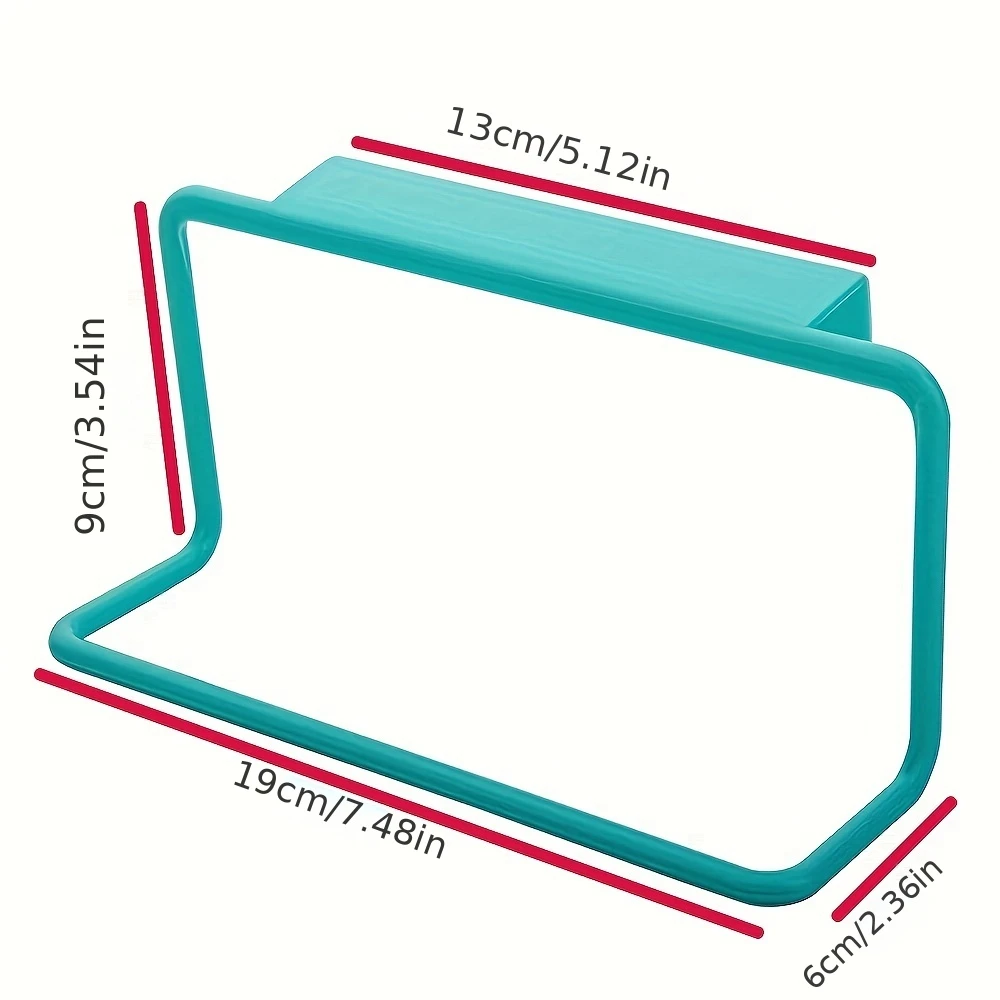 Kitchen Storage Rack 1 Piece Towel Rack Seamless Rag Hanger Towel Bar Dishwashing Multi-Purpose