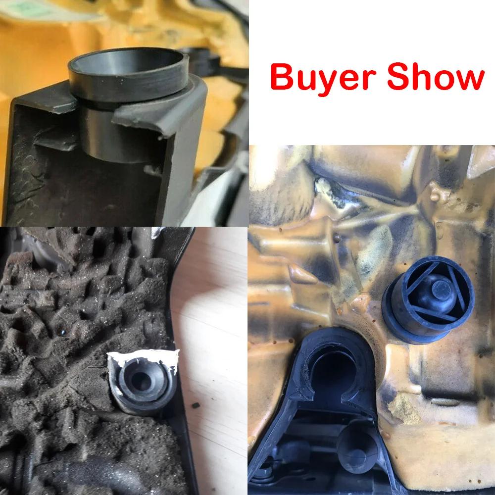 Rubber Engine Cover Grommet Buffer Bumper Stop Jounce Bush 2/4PCS For Nissan Qashqai J11 2014 2015