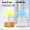 Relax Cloud Rain Diffuser Humidifier Raindrop Aromatherapy Machine Ultrasonic Atomization Humidification Colorful Lamp 5