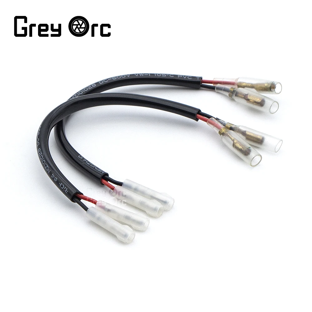 

2 Wires Connector Turn Signal Marker Wire Adapter Plug 2 Power Cords Connectors For Triumph Tiger 850 Sport 2021 Trident 660