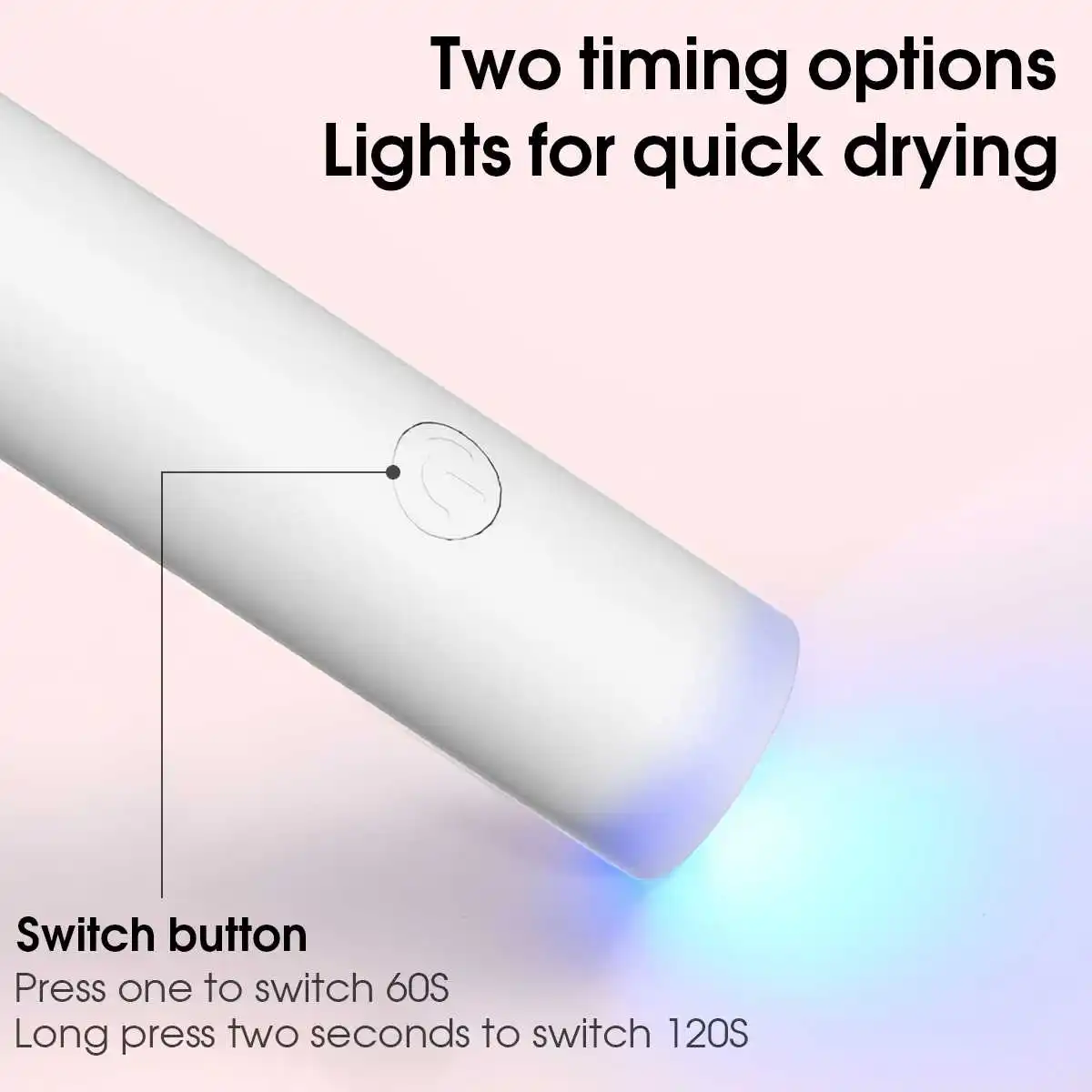 휴대용 미니 빠른 건조 USB 네일 드라이어 기계 가정용 광선 요법 도구 UV LED 네일 램프 젤 폴리쉬 네일 아트 도구 가정 여행용
