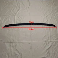 TCR Rear Roof Spoiler Wing Lip Body Kit For Volkswagen VW Golf 7 7.5 MK7 MK7.5 GTI GTD R 2013-2020 ABS Hatchback Tail Wing Black 4