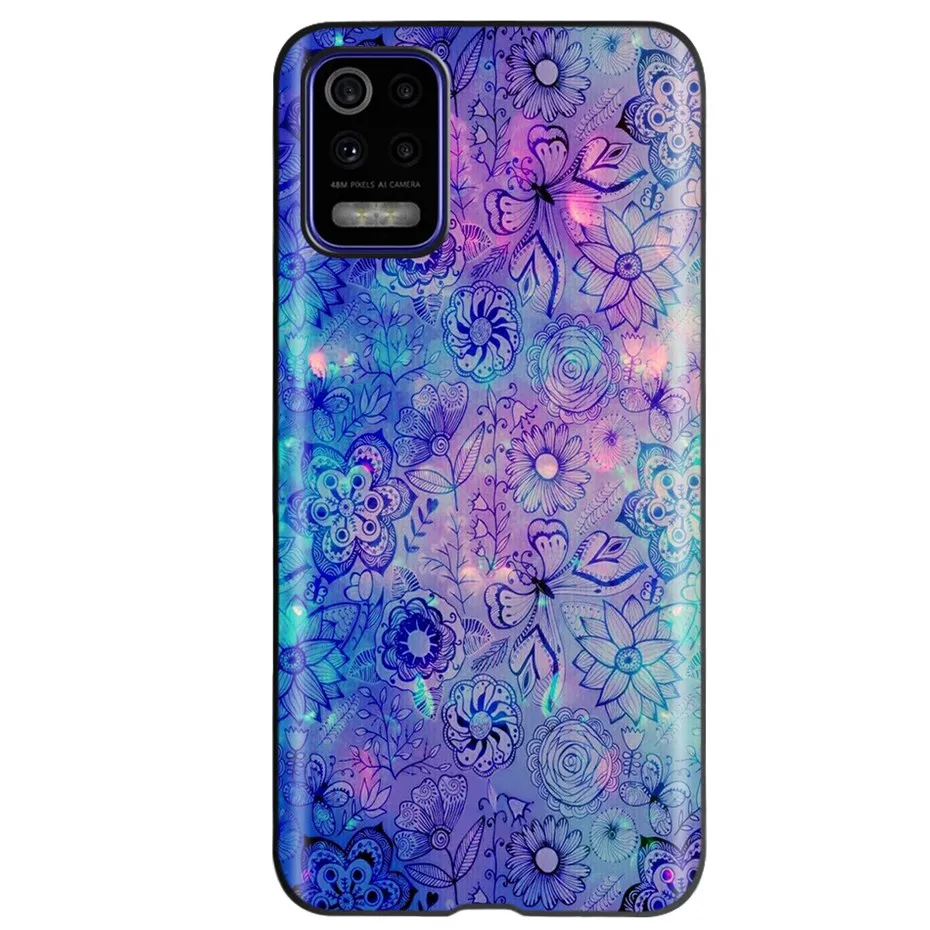 Luxury Butterfly Flower Soft Silicone TPU Phone Case – Elegant Back Cover Design
