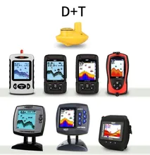  LUCKY Original FFw718 FF518 Fish Finder Wireless Remote Sonar Sensor 45M Water Depth Fishing Finder Use Tools Sonar Transducer 