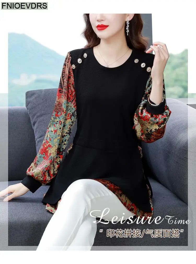 M-5XL Loose Clothes 2023 Women European Fashion Elegant Office Lady Work Button Shirt Casual Tunic Belly Peplum Tops And Blouses