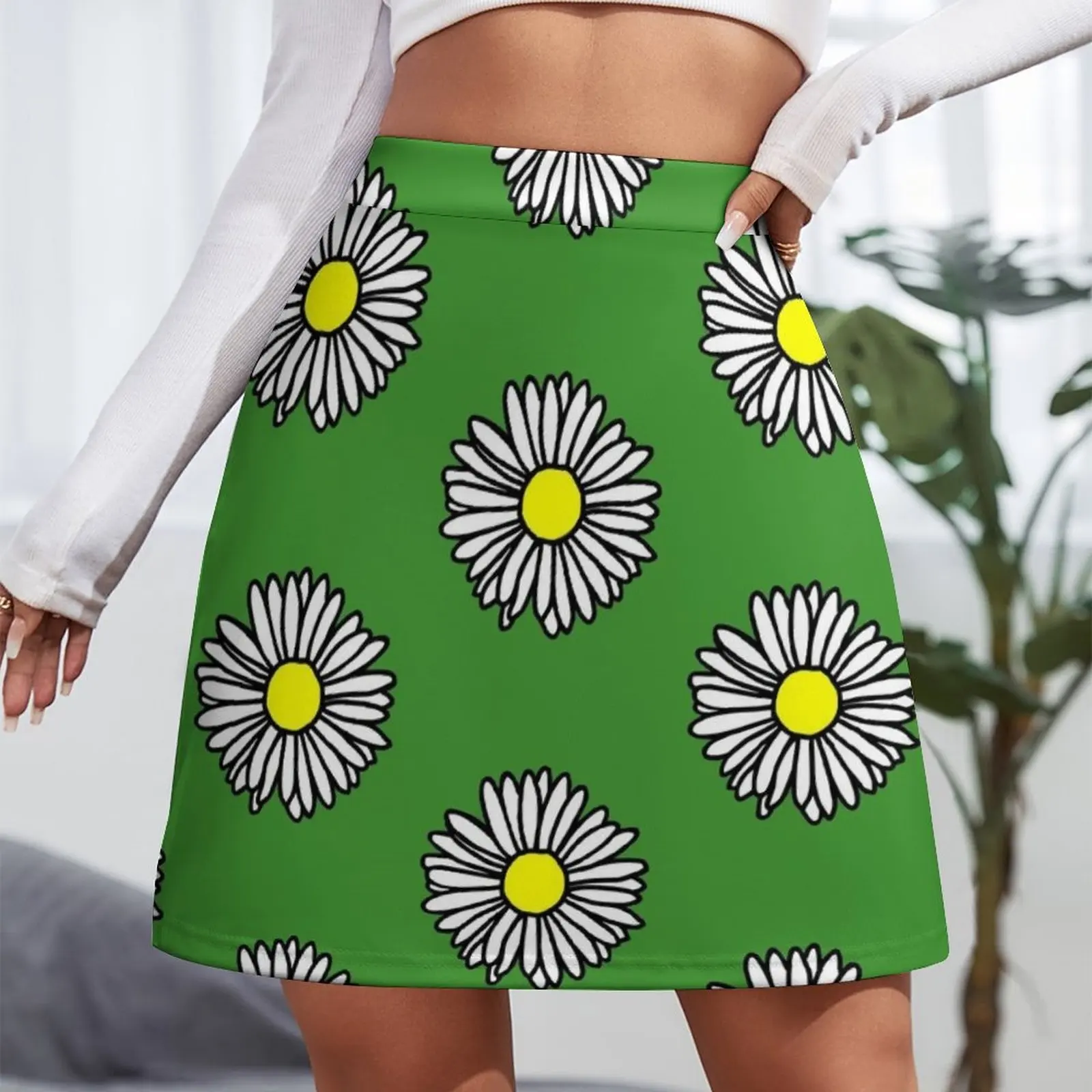 Daisy and Daisies Mini Skirt women clothing 2023 new arrivals Woman short skirt japanese kawaii clothes