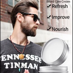 Beard care cream for men's beard care nourishment Make beard appear healthy and shiny Haire care