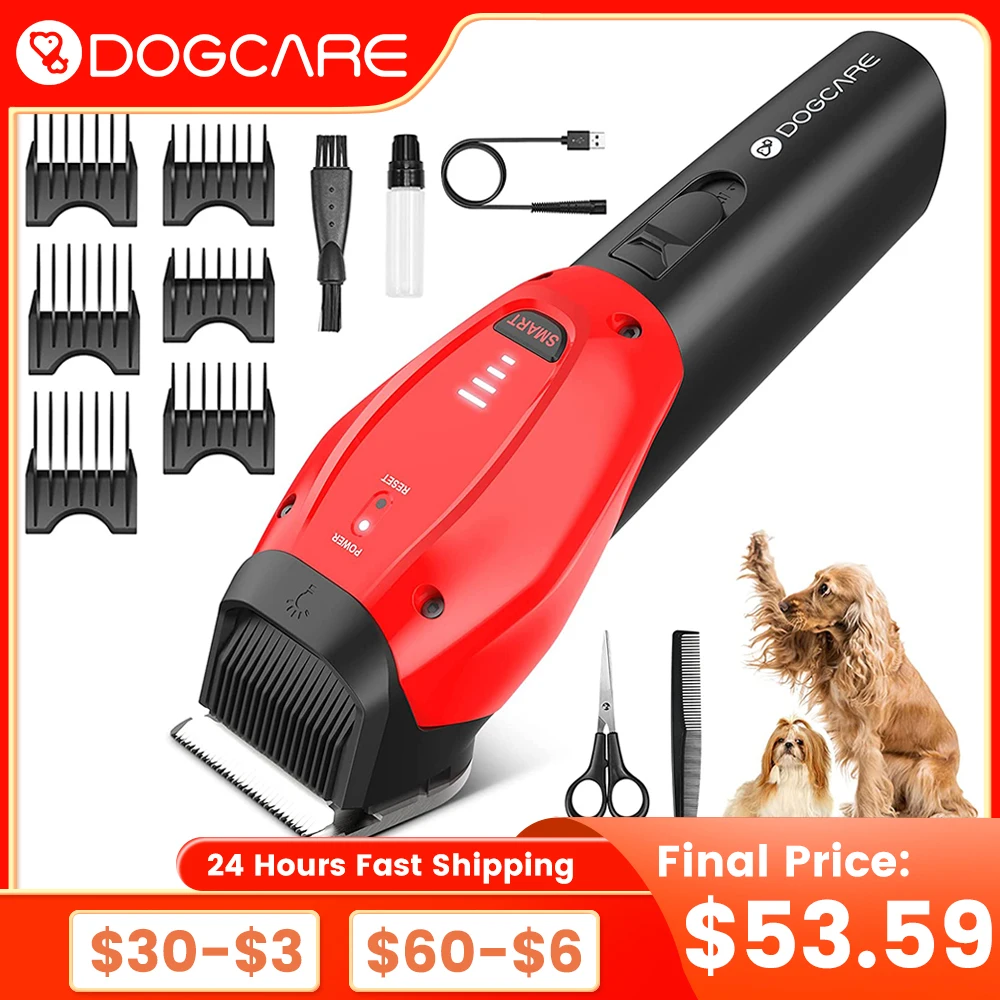 Dogcare Smart Dog Hair Clippers Grooming Pet Haircut Machine For Dogs