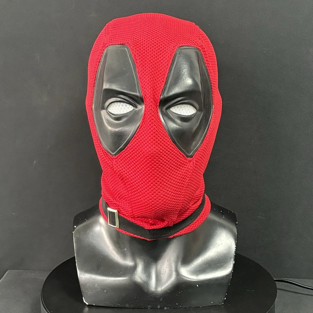 Cosplay Mask Wade Superhero Red Hood Masks Deluxe Fabric Fancy Dress Party Props Halloween Dead Pool Costume Accessory