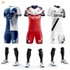 Custom Sublimation Printing Football Jersey Polyester Soccer Uniform Club Team Football Uniform Breathable Soccer Jersey For Men 1