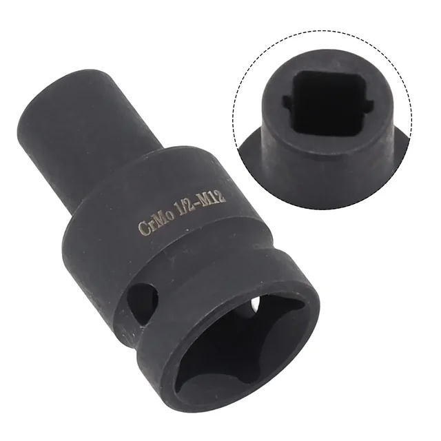 1pc Double Head Suqare Tap Socket 1/2inch Driver M6 To M24 Sockets For Pneumatic Ratchet Wrench Square Tap Socket 6mm-24mm Tool 1pc Double Head Suqare Tap Socket 1/2inch Driver M6 To M24 Sockets For Pneumatic Ratchet Wrench Square Tap Socket 6mm-24mm Tool