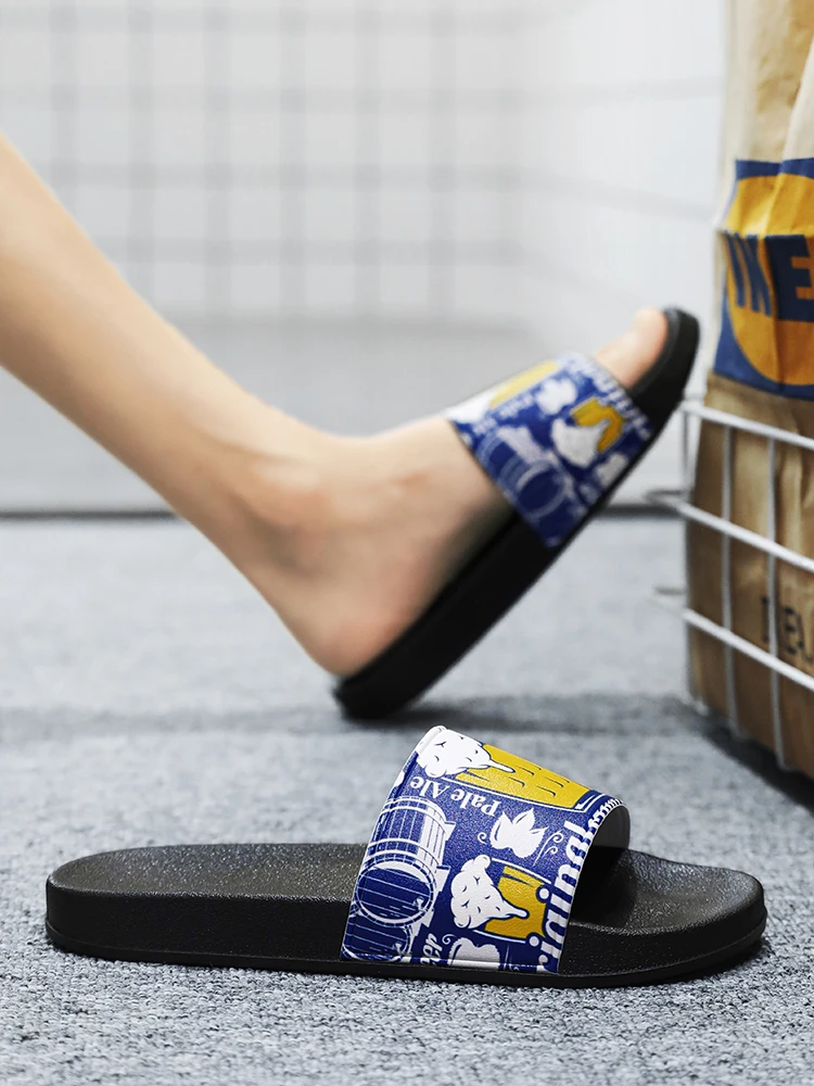 Pantofole da casa per coppia di scarpe da giardino per donna da spiaggia con suola morbida da uomo nuove primaverili_voghion.com