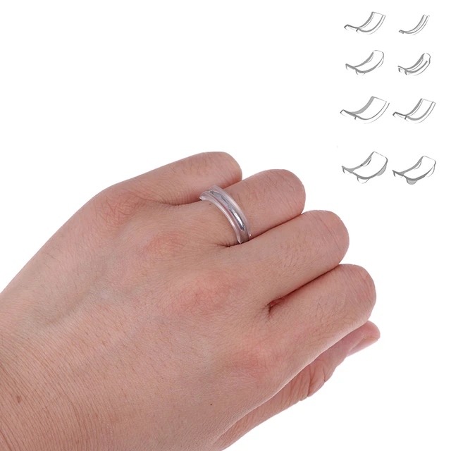 15 Pack Ring Size Adjuster for Loose Rings Jewelry Guard Spacer