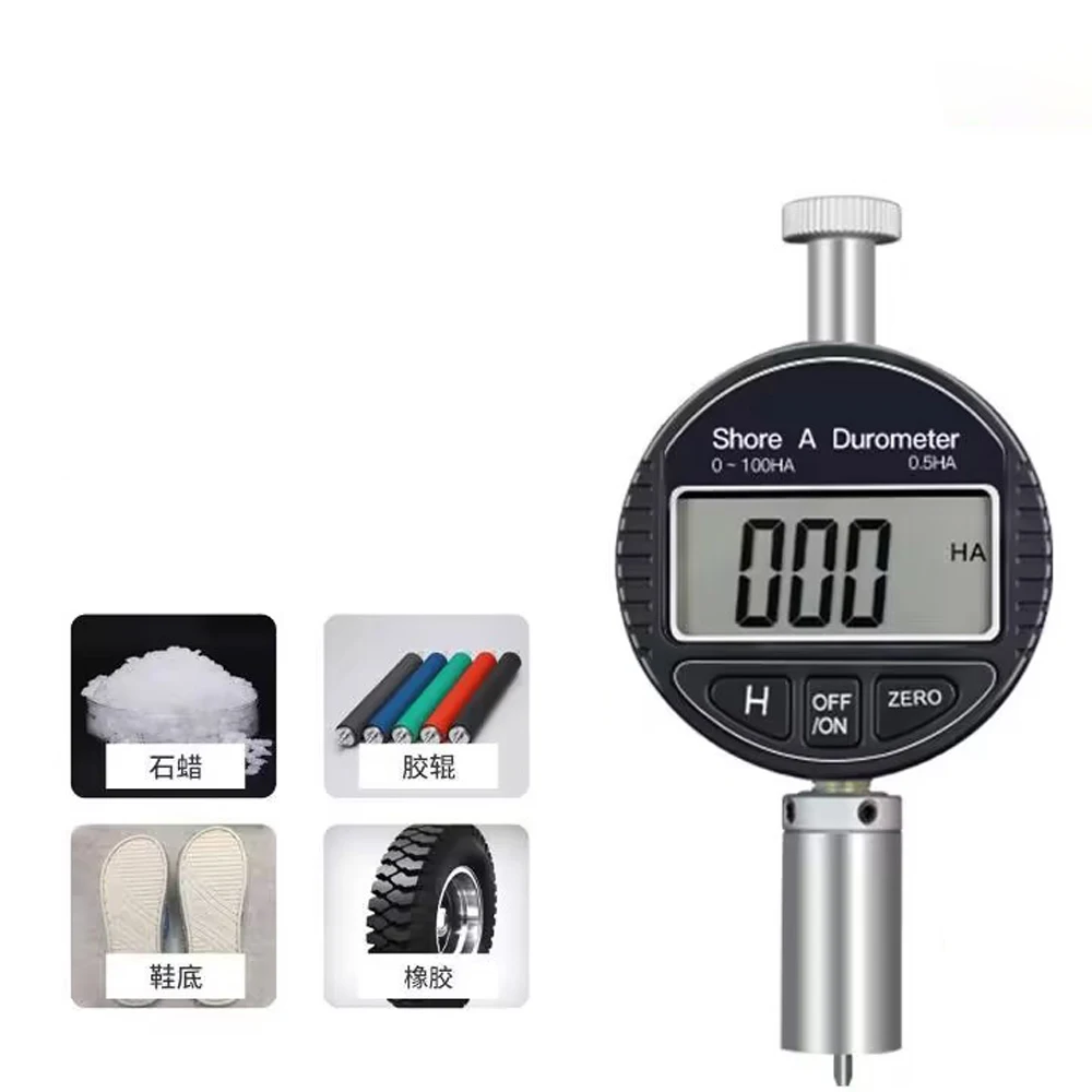 Hardness Tester Digital display extended pointer rubber hardness tester LX-A/C/D Shore hardness tester portable high precision