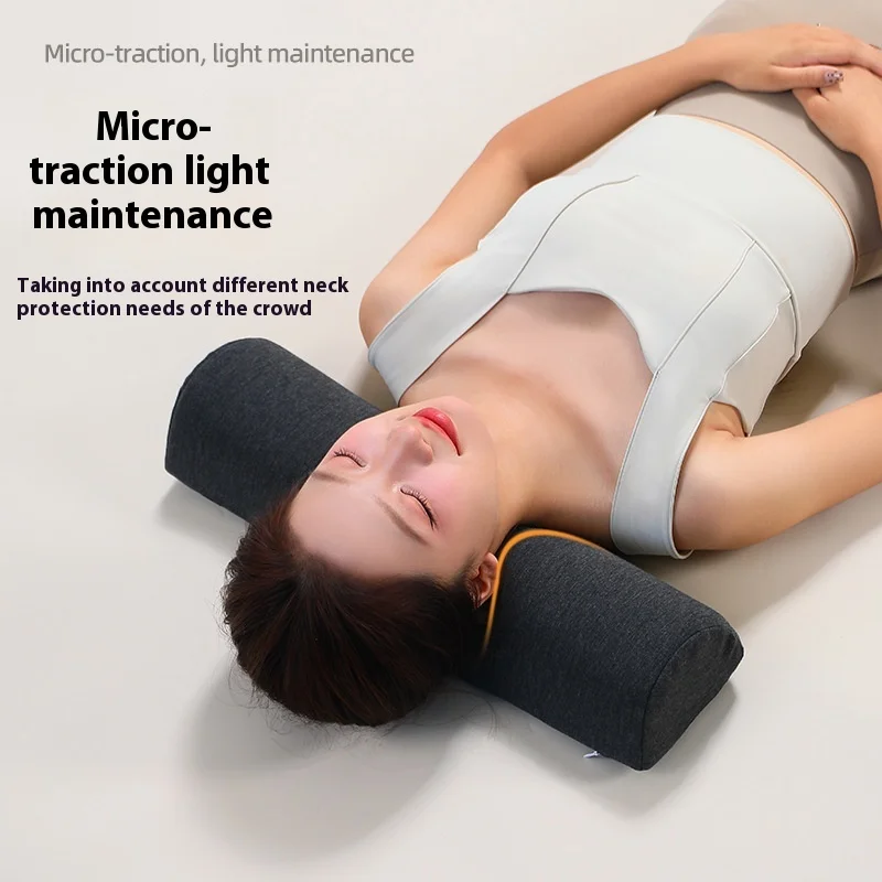 Cervical Contour Support Memory Foam Pillow Traction Cervical Relaxing Neck & Shoulder Pillow Ergonomic Sleeping Massage Pillow