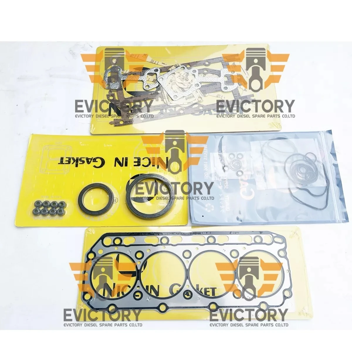 

Для YANMAR 4TNV84 4TNE84 4D84E полный комплект прокладок запасные части для экскаватора