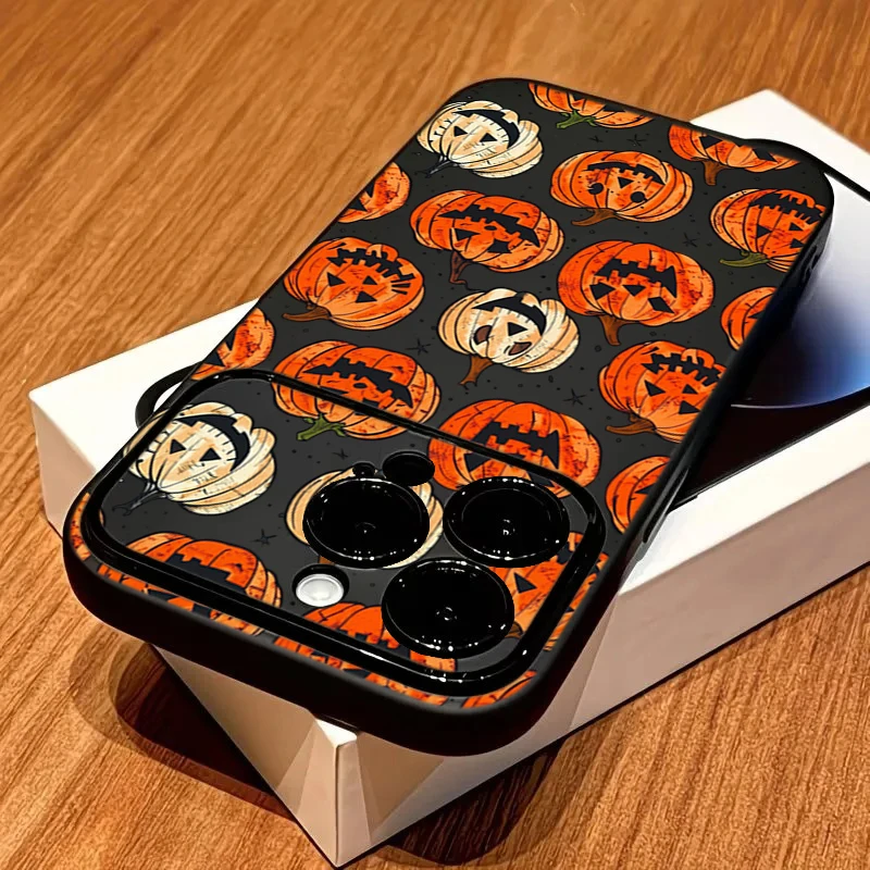 Adorable Cartoon Halloween Pumpkin Phone Case