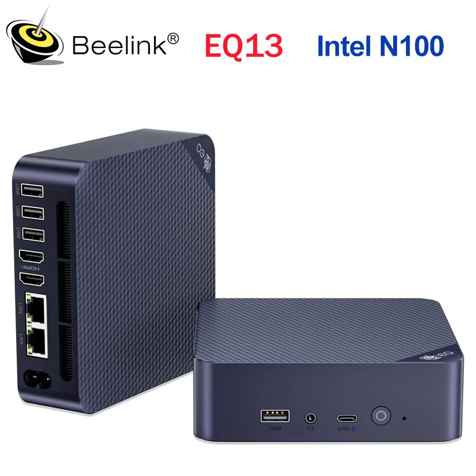 2024 Beelink EQ13 Intel N200 Mini PC 16G DDR4 500G SSD N100 2024 Beelink EQ13 Intel N200 Mini PC 16G DDR4 500G SSD N100