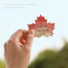 30 Pcs Leaf Sticky notes Planner to do list Planner Take notes messages memo pad Stationery office supplies 4