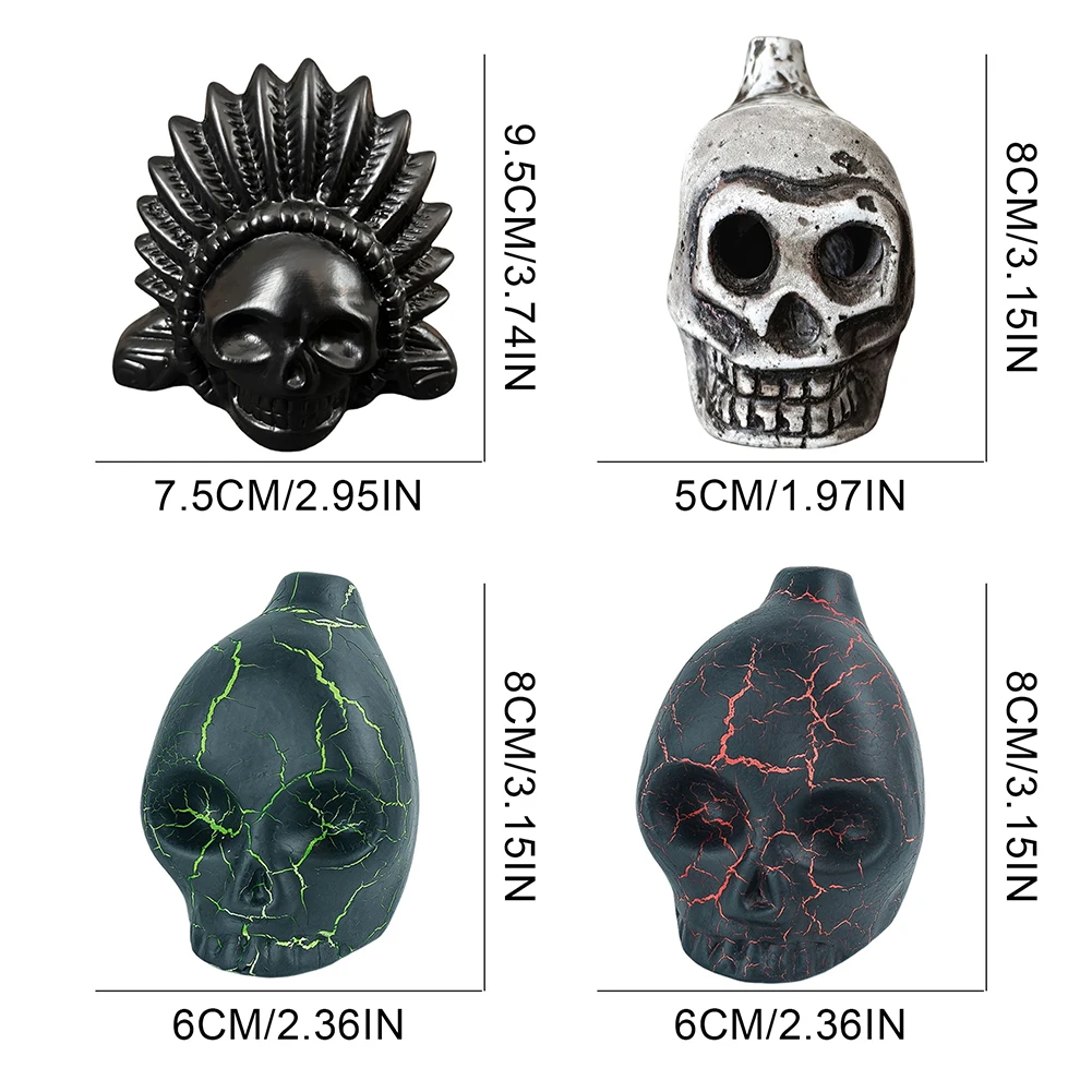 Authentic Aztec Whistle Decompress Spooky Scary Aztai Creepy Death Whistle Tricky Death Ceramics Pottery Halloween Gift