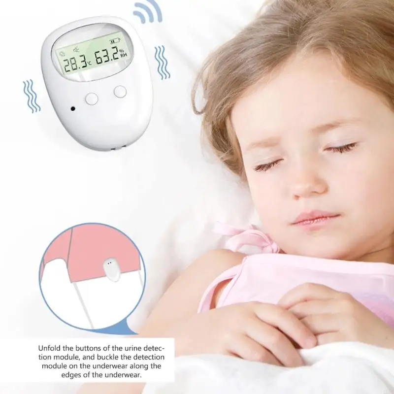 Nocturnal Enuresis Alarm Bedwetting Alarm Kids Potty Training Pee for Kids Boys Girls Elderly Adults 425F