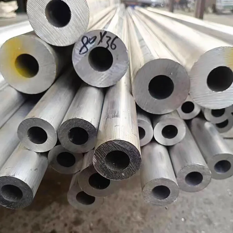 Tube Rond En Aluminium 2000mm - Qualité EN AW 6063 T6 - Pour Construction, Meubles, Industrie - Matériau Brut