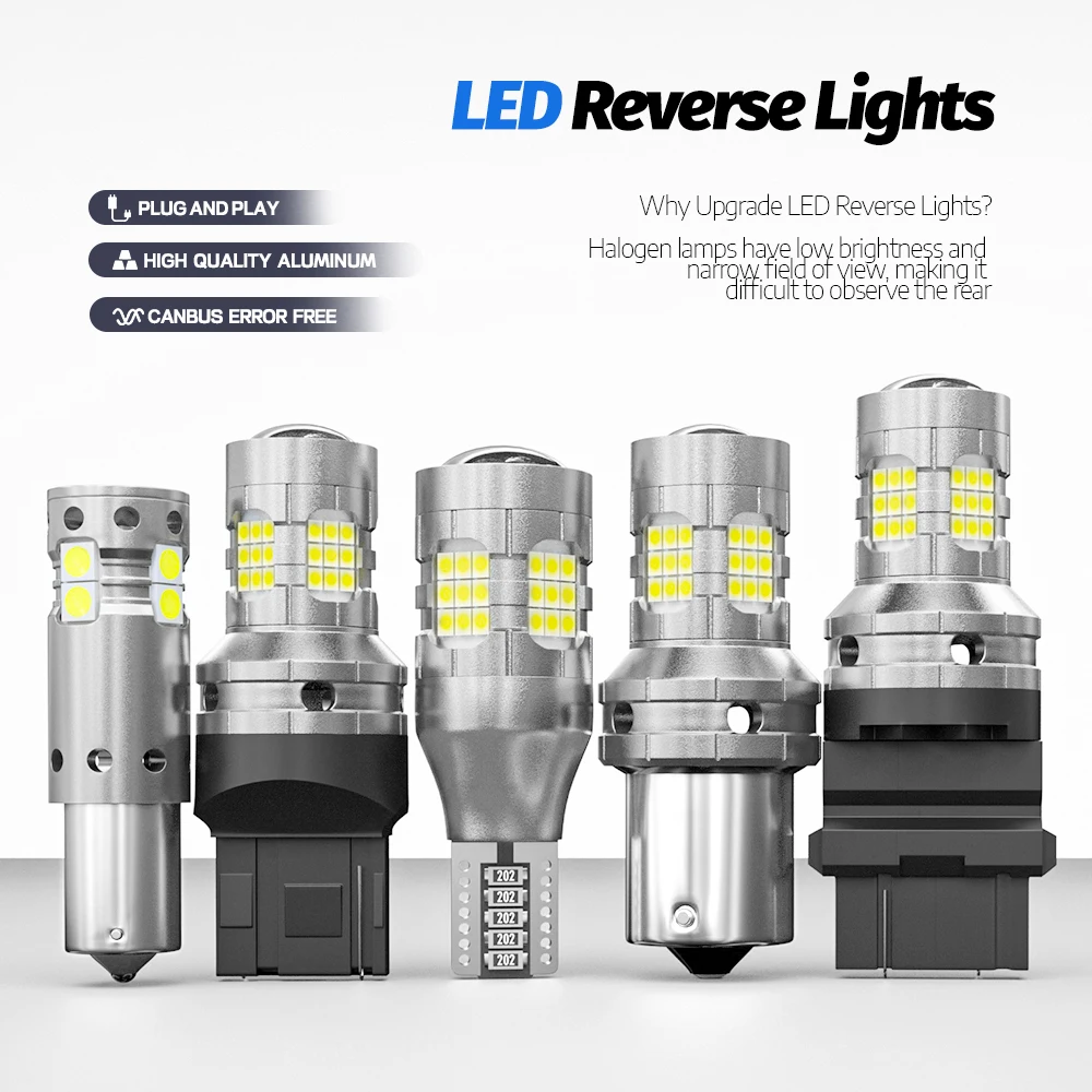 미쓰비시 파제로 V80 V93 V97 V98 2007-2020용 LED 후진등 2개, 백업 램프 2013 2014 2015 2016 2017 캔버스 액세서리