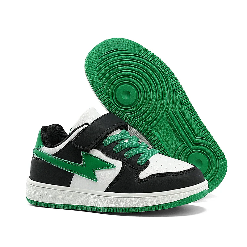 2024 New Boys Fashion Trendy Casual Sports Shoes Wear Resistant and Anti Slip Shoes - 5