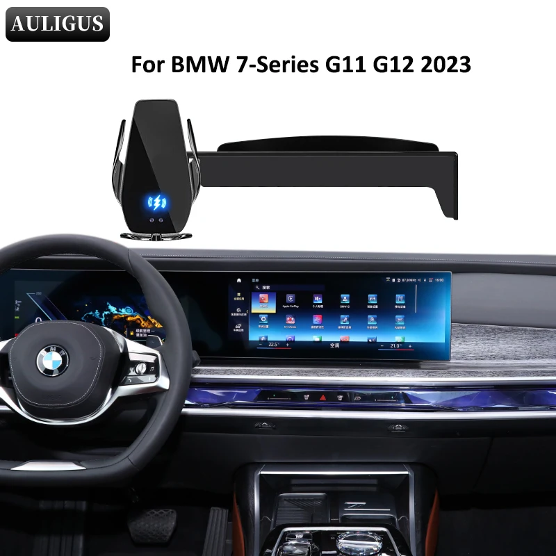 

Car Mobile Phone Holder 14.9-in Screen Mount Fix Bracket Smartphone Holder For BMW 7 Series G11 G12 Car Interior Accessories