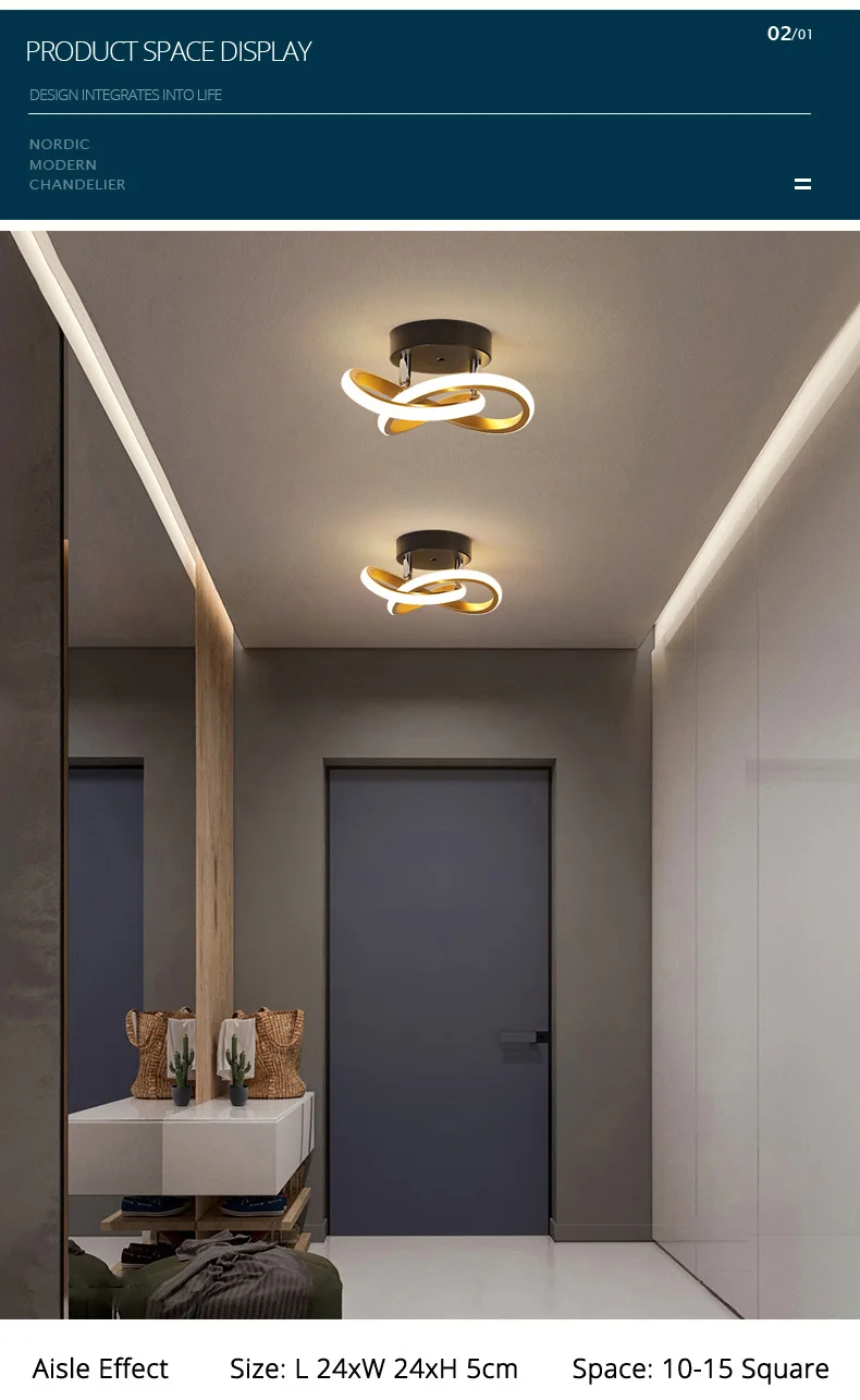 Moderne Led-Deckenleuchte Innen Lampen Für Minimalistischen Balkon Gang Beleuchtung Hause Korridor Veranda Kanal Nordic Garderobe Home De S7282C43F0714450282B686Fd88A1A22Ek