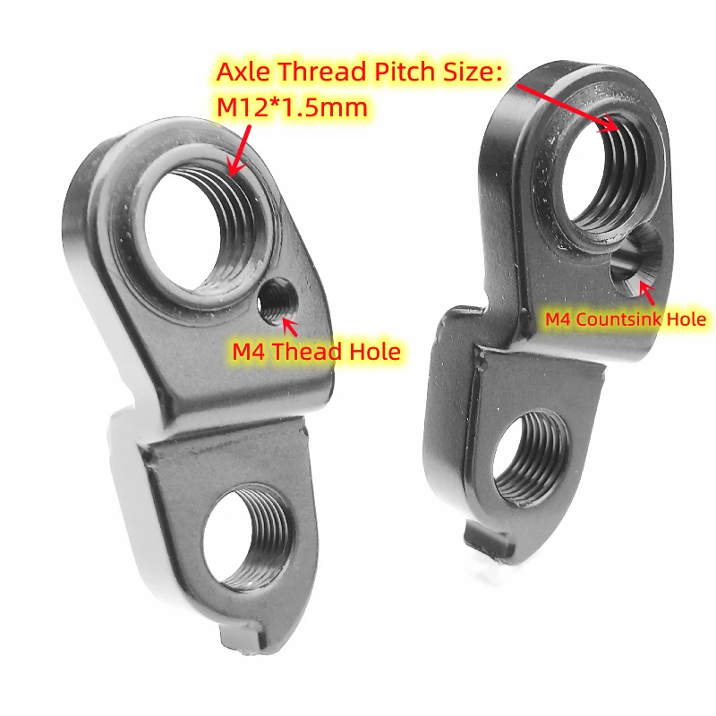 1Pc Fahrrad Mech Dropout Für Xds 8002-A Silver Sola Scoop S-Electro Elite Trail Voodoo Bokkor Bike Schaltwerk rd Kleiderbügel Haken – Detail 1