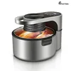 8L Multifunctional Visual Air Fryer Touch Control Fully Automatic Smart Rotating Large Capacity Electric Fryer Electric Oven 1