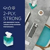 Professional Facial Tissue, Bulk (21270), 2-Ply, White, Upright Facial Tissue Cube Boxes for Business (90 Tissues/Box, 36 Boxes 5