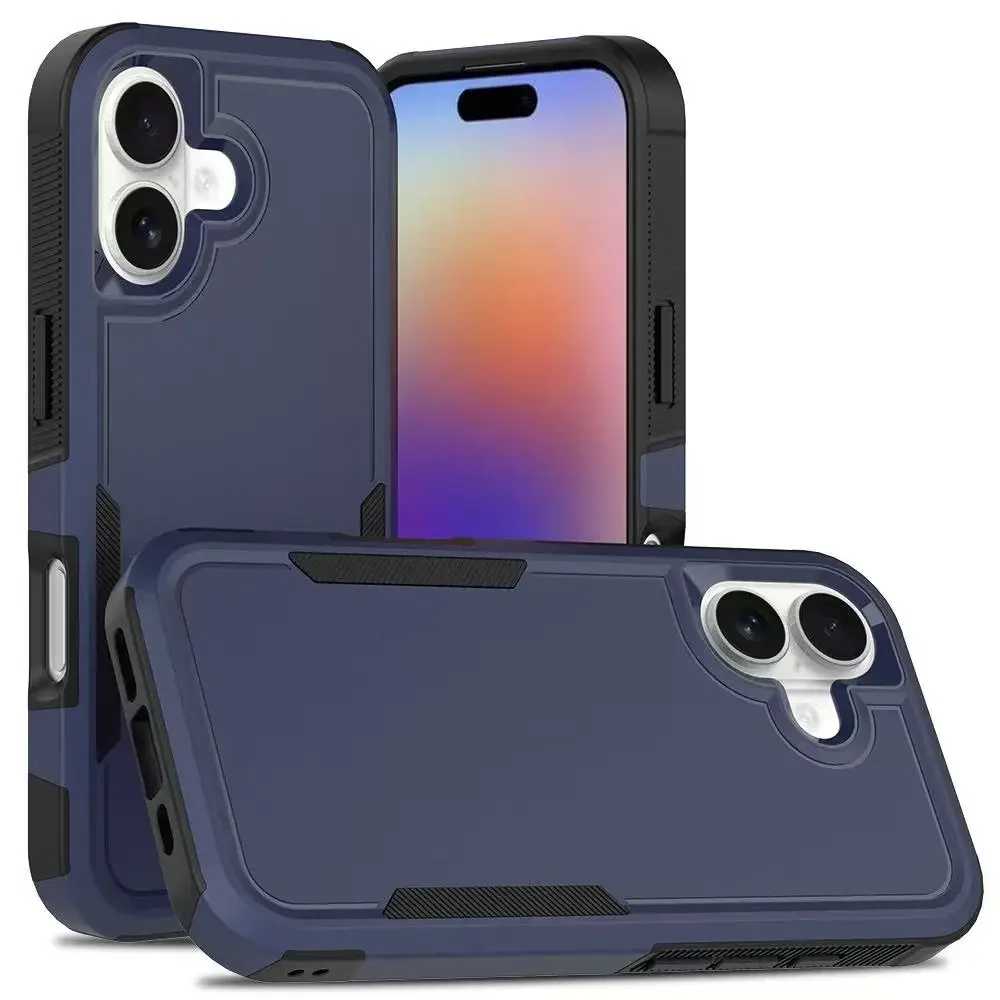 Commuter Double Layer 360° Full Body Armor Protective Case - Air Drop-Resistant Hard Cover