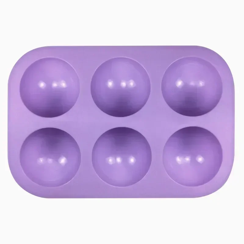 

1pcs 3D Ball Round Half Sphere Silicone Molds for DIY Baking Mousse Pudding Chocolate Cake Mold Kitchen Tools Home Accessories
