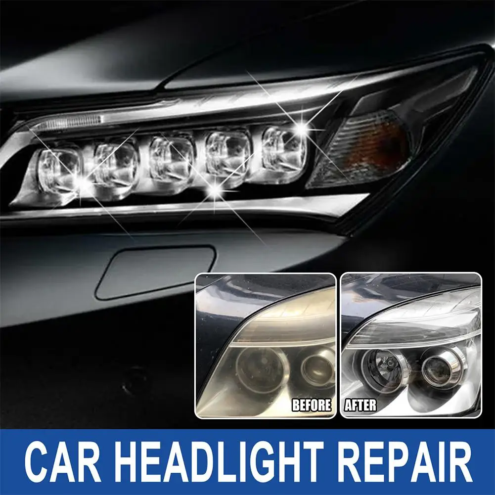 Car Headlight Scratch Repair Solution with Nano Coating