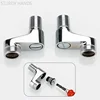 2Pcs Shower Faucet Curved Foot Adjustable Adapter Solid Brass Wall Mounted Replacement Angle Valve Kitchen Bathroom Accessories 5