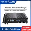 11th Gen Industrial Fanless PC i7 1165G7 1185G7 i5 1135G7 1155G7 Mini PC RJ45 Lan 2*RS232 HD VGA Fanless Rugged Mini Computer 1
